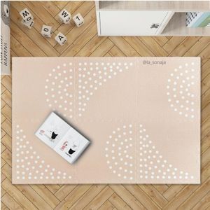 Piso Alfombra Eva Infantil La Sonaja Lunares Antigolpes
