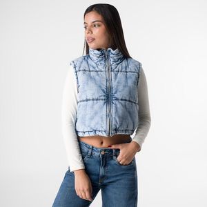 Chaleco Jean Denim Squeeze Mujer Lingel