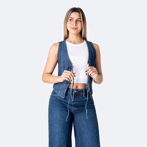 Chaleco French Terry Pionier Mujer Sunnal-S