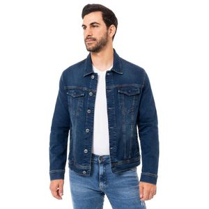 Casaca Jean Denim Stretch Pionier Hombre Khenat