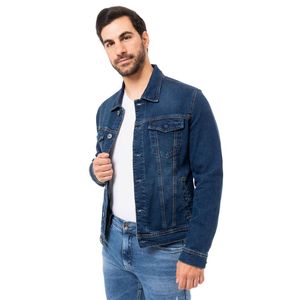Casaca Jean Denim Stretch Pionier Hombre Khenat
