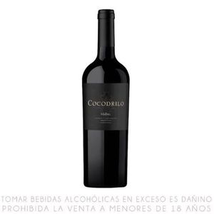 Vino COCODRILO Malbec Botella 750 ml