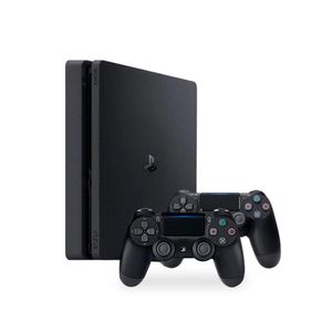 Consola PS4 SLIM 1tb y 2 Mandos + Crash Trilogy  - Reacondicionada