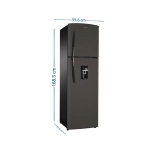 Refrigeradora Mabe RMA255FYPG Top Mount No Frost 239L Grafito