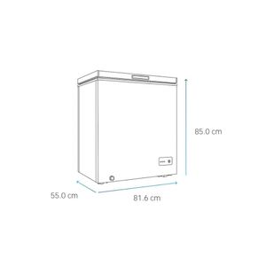 Congelador Mabe CHM200PB3 Horizontal 198L Blanco