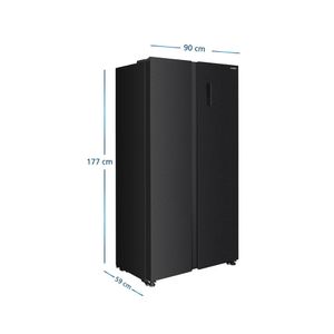 Refrigerador Automático Black steel Mabe 436L