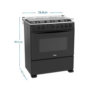 Cocina de piso Mabe Cmp3020Fn1 de 6 hornillas GLP