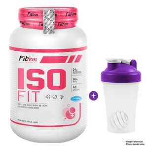 Proteína Iso Fit 1.1 KG - Chocolate Fitfem