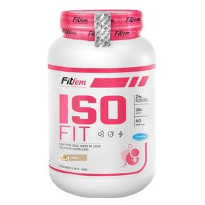 PROTEÍNA ISOLATADA ISOFIT 1100 GRAMOS FITFEM VAINILLA MÁS SHAKER