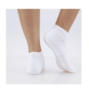 Medias tobilleras Blanco Unisex 12 pares