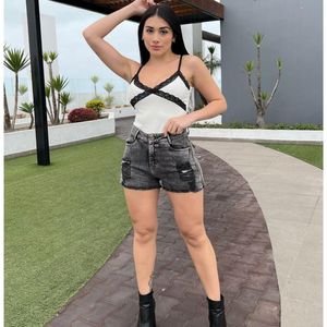 Short Jeans Mujer Rasgado