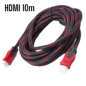 Cable HDMI-HDMI con Filtro 10m 10metros Full HD 3D V14 Enmallado