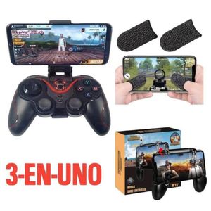 Gamepad Mando Joystick Bluetooth GRATIS  Gatillo  Dedales