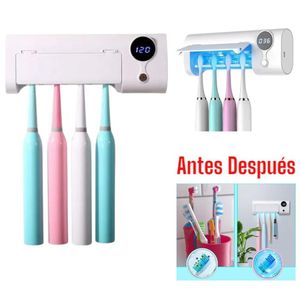 Sanitizador Ultravioleta de 4 Cepillos Dentales con Tecnología UV