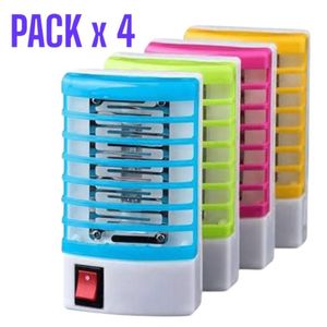 Pack 4Mata Mosquitos Eléctrico Mosquitocutor Para Mosquitos