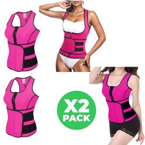 Musculosa Faja NEOTEX x2 Reductora con Cierre y Ajuste Seguro - L