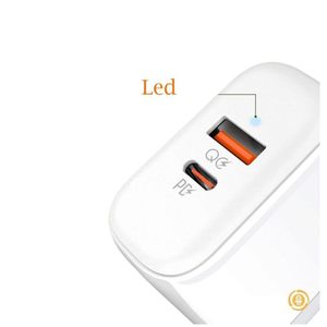 Cargador Ldnio  Fast charging Usb-A y USB-C Dual 45w Para Samsung