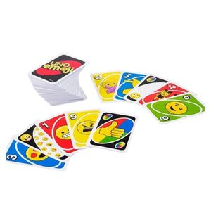 Juego De Cartas 2En1 UNO Emoji + Connect4