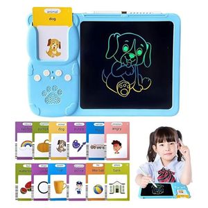 Tableta Rosa De Escritura LCD Lector Tarjetas Parlantes