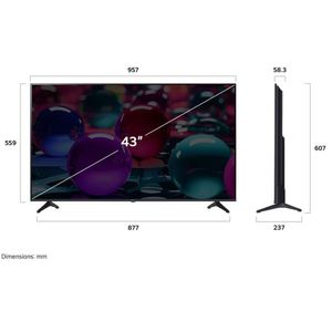 TELEVISOR LG 43" 43UA7300PSB 4K UHD AI SMART TV  2025