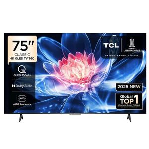 TELEVISOR TCL QLED 75 75T6C UHD 4K SMART TV + SOUNDBAR NEX