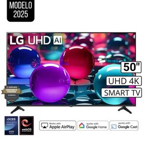 TELEVISOR LG 50" 50UA7300PSB UHD 4K THINQ AI + CONTROL MAGIC 2025