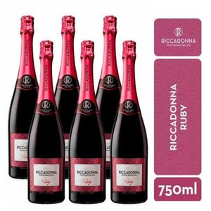 Espumante Riccadonna Ruby 750ml - 6 UND