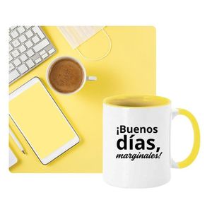 Taza mug 11 onzas frases sarcasmo - Buenos días Marginales