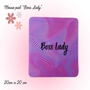 Mousepad neopreno modelo Boss Lady