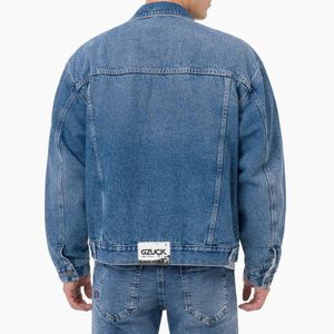 Casaca Denim Gzuck Hombre Larxo