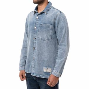 Camisaco Denim Gzuck Hombre Zarlek
