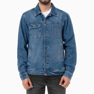 Casaca Denim Gzuck Hombre Xlandre