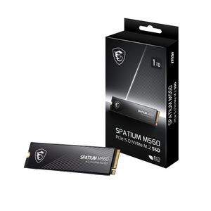 SSD MSI Spatium M560 1TB M.2 NVMe PCIe 5.0 – Almacenamiento Ultra Rápido y Alto Rendimiento