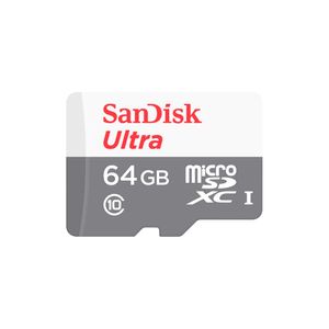 SanDisk Ultra microSDXC de 64 GB Class 10 con adaptador SD - Rápido y confiable para todas tus nece