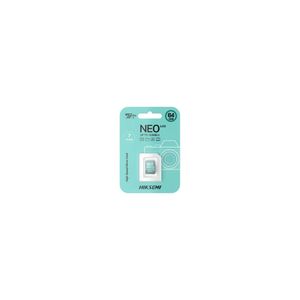 Memoria Micro SD 64GB HIKVISION NEO LUX, alta velocidad y capacidad ideal para cámaras y dispositiv