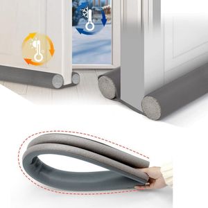 Burlete para Puerta Bloqueador Polvo Protector Espuma 95cm Gris