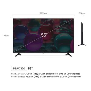 Televisor LG 55" UHD AI 4K Smart TV 55UA7300 - 2025