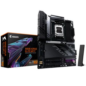 Placa base Gigabyte B850 AORUS Elite Wifi 7, DDR5, PCIe 5.0, rendimiento superior y conectividad av