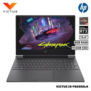 LAPTOP HP VICTUS 15-FB2002LA 15.6 AMD RYZEN 5 8645HS 8GB RAM 512GB SSD RTX 3050