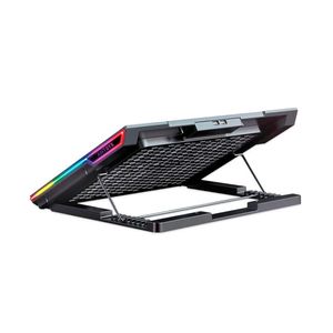Cooler Antryx X610 Plus para laptop 17.3" con iluminación ARGB y diseño eficiente de enfriamiento