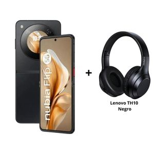 Nubia Flip 8 Gb 256 Gb, 50mp + Lenovo Th10 Negro