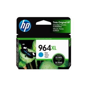 Cartucho de tinta HP 964XL Cyan de alta capacidad - Impresiones de calidad superior para tu impreso