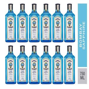 GIN BOMBAY SAPPHIRE 750ML - 12 UND
