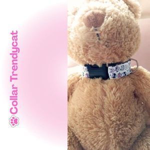 Collar mascotas regulable gato perro - TRENDY CAT