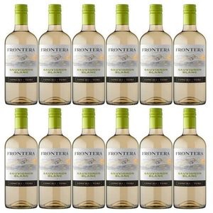 Vino Tinto Frontera Sauvignon Blanc 750ml - 12 UND