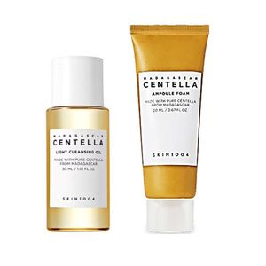 PACK SKIN1004 MADAGASCAR CENTELLA AMPOULE FOAM 20 ML + LIGHT CLEANSING OIL 30 ML