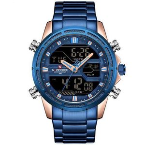 Reloj Casual NAVIFORCE 9138 Análogo-Digital Original