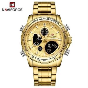 RELOJ NAVIFORCE  9182NF  GOLD