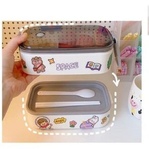 TAPER KAWAII PREMIUM CON COMPARTICIONES - Taper 2 en 1 premium