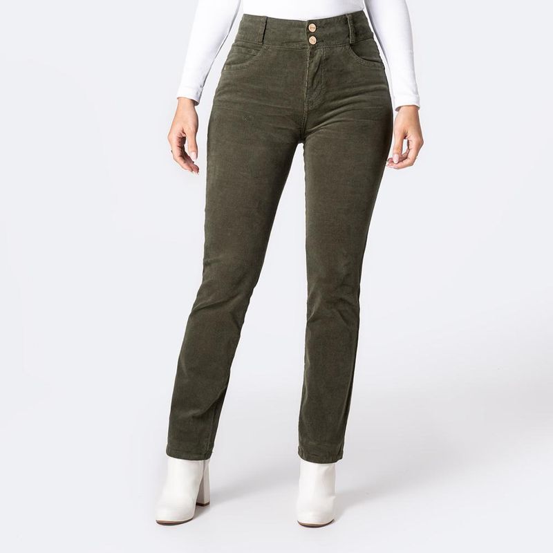 Pantalón Recto Corduroy Stretch Pionier Mujer Larissa C 1001721306